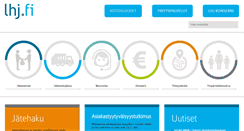 Desktop Screenshot of lhj.fi